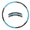 Fitnessreifen - Hula Hoop Reifen - Sportreifen - Blau/Grau - 2,0 Kg