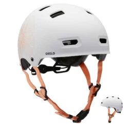 Skaterhelm MF540 Für Inliner Skateboard Scooter Neonorange -Sport Gear Verkauf helm inliner skateboard scooter mf540 flower