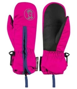 TROLLKIDS Kinder Fausthandschuh Troll Magenta / Marineblau Größe 3; 2-3 Jahre