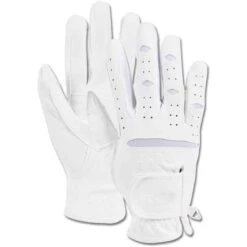 Kinder Reithandschuhe DER VIELSEITIGE Weiß