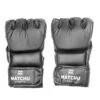 MMA Handschuhe - Größe M/L - 2 Stück - Schwarz - 20cm - 13cm - PU Leder