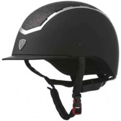 Reithelm INSERT LAMÉ Schwarz Titan/silber