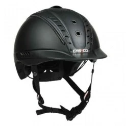 Casco Reithelm MISTRALL-2 EDITION Schwarz/schwarz Struktur