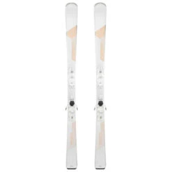 WEDZE Ski Damen Mit Bindung APiste - Cross 550+ Weiss