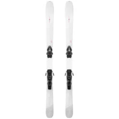 WEDZE Ski Damen Mit Bindung Piste - Cross 150+ Weiss/violett