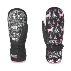LEVEL Ski-/Snowboard-Fäustlinge Junior Mitt Pk Black Jungen