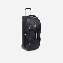 Tauchtasche Reisetasche 90L Trolley Hartschale Schwarz/blau