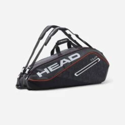 Tennistasche Head Tour Team Supercombi 9R Schwarz/orange