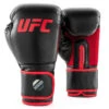 UFC Boxhandschuh Muay Thai Style Trainingshandschuh Schwarz