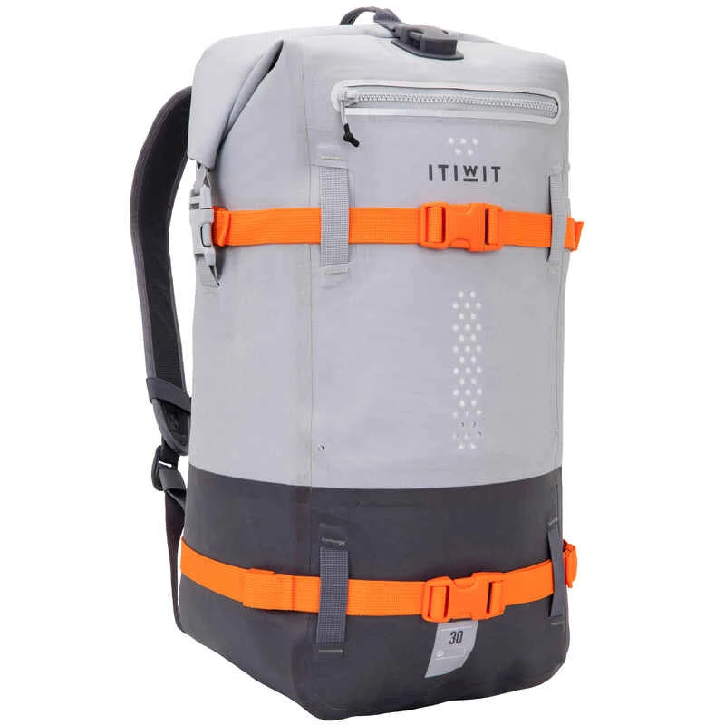 Wasserfester Rucksack 30 L - Grau 1 Wasserfester Rucksack 30 L - Grau