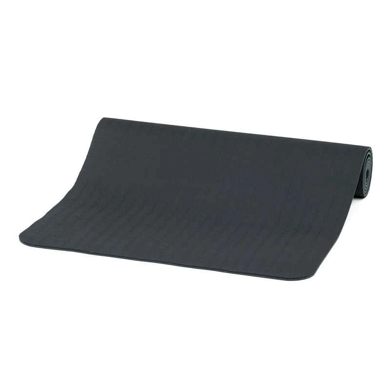 Yogamatte Lotus Pro, TPE Schwarz/silbergrau 1 Yogamatte Lotus Pro, TPE Schwarz/silbergrau